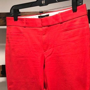 Banana Republic Sloan Crop Pant (Coral)